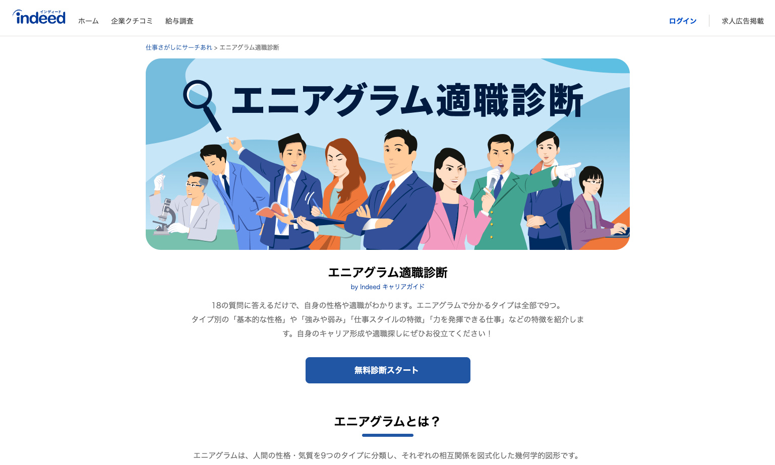 エニアグラム適職診断