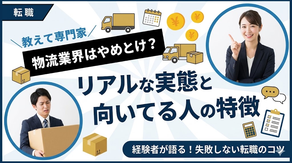 物流業界は辞めとけ