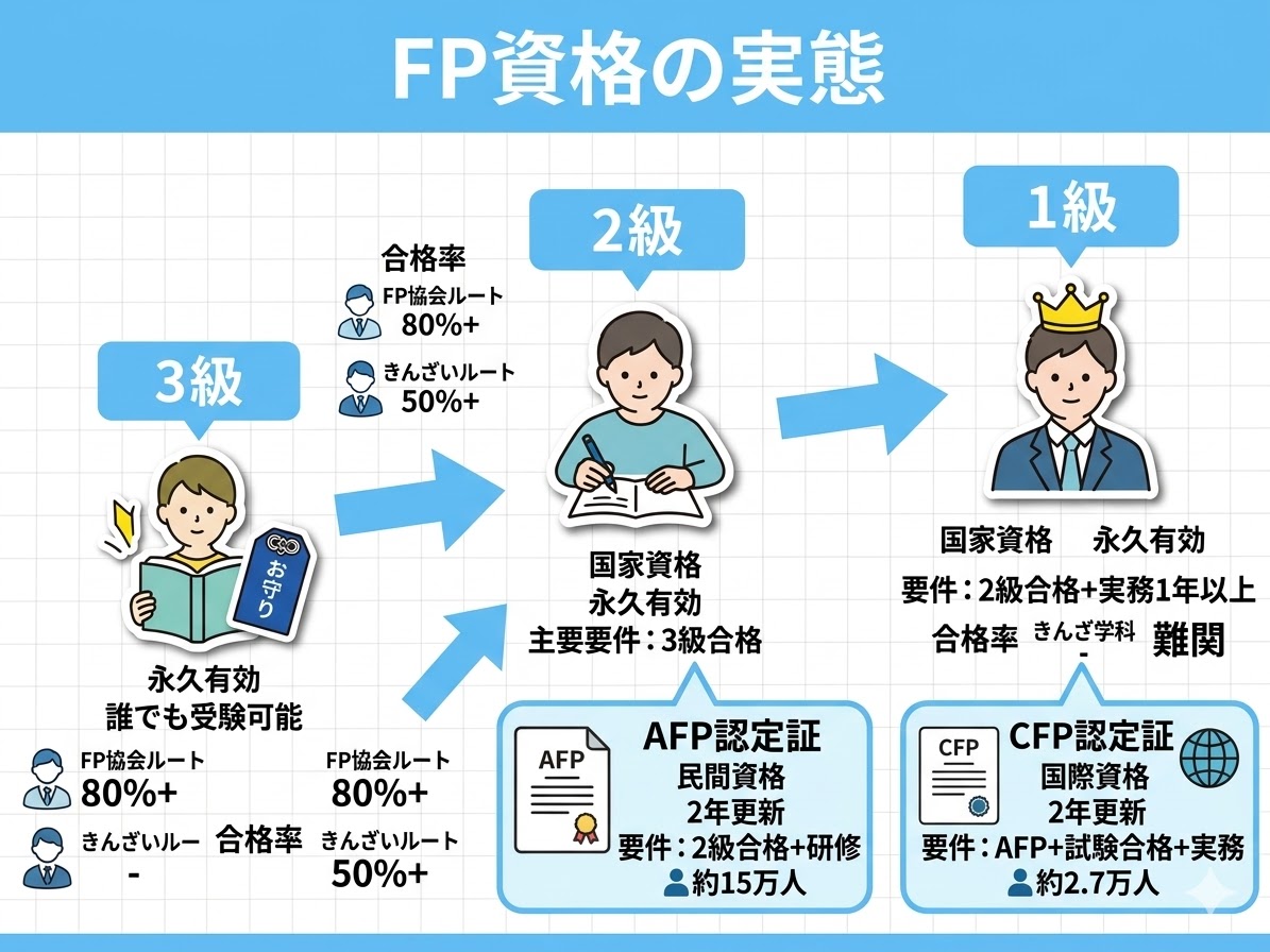データで見るFP資格の実態