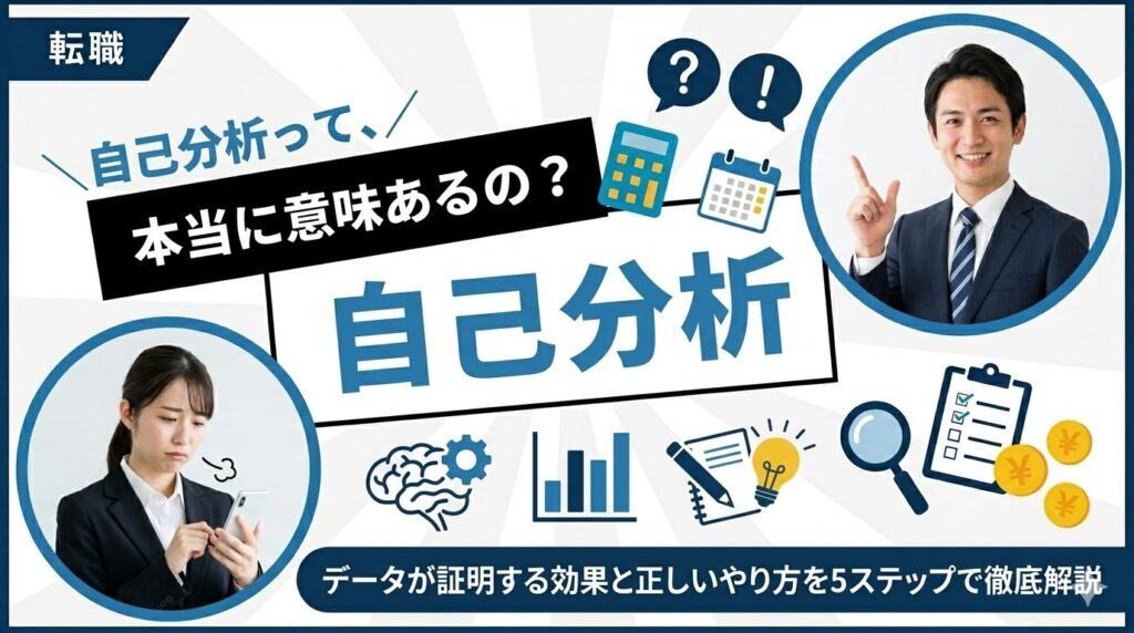 自己分析は意味ない？データが証明する効果と正しいやり方5選