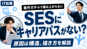 SESエンジニアにキャリアパスがないと悩む人へ描き方を解説